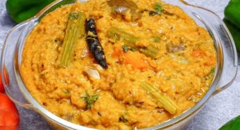 Sambar Rice : చాలా త‌క్కువ స‌మ‌యంలోనే సాంబార్ రైస్ త‌యారీ ఇలా.. భ‌లే రుచిగా ఉంటుంది..!