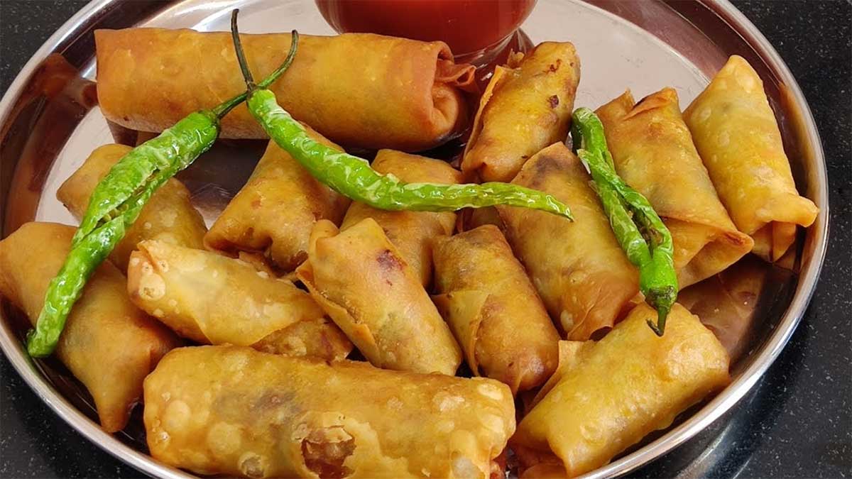 Veg Rolls : బయట దొరికే వెజ్ రోల్స్.. ఇంట్లోనే ఇలా సులభంగా చేసుకోవచ్చు.. make Veg Rolls at your home very easy method