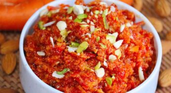 Carrot Halwa : నెయ్యి, బాదం ప‌ప్పుతో చేసే క్యారెట్ హ‌ల్వా.. స్వీట్ తినాల‌నుకునే వారికి మంచి ఆప్ష‌న్‌..
