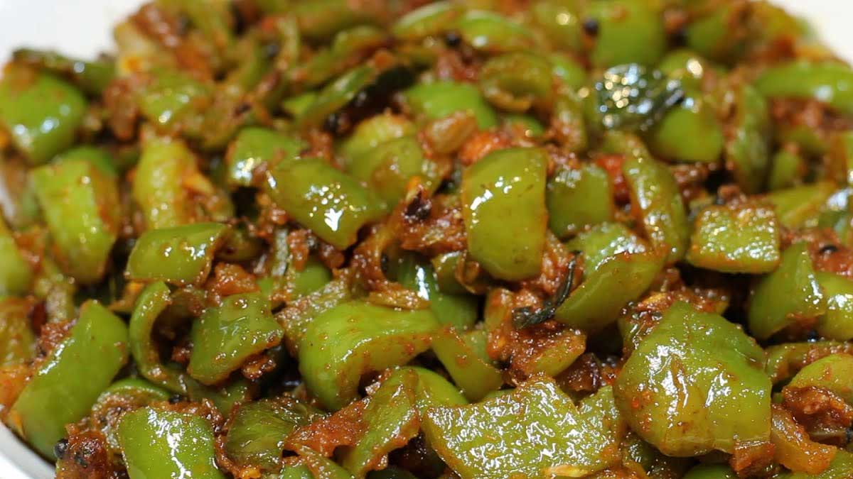 Capsicum Garlic Fry క్యాప్సికం వెల్లుల్లి కారం ఫ్రై.. ఇలా చేయాలి.. అన్నంలోకి సూప‌ర్‌గా ఉంటుంది