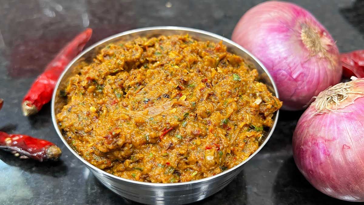 Onion Pachadi ఇంట్లో కూర‌గాయ‌లు ఏమీ లేన‌ప్పుడు.. కేవ‌లం ఉల్లిపాయ‌ల‌తో