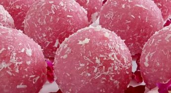 Rose Laddu : ఎలాంటి ఫుడ్ క‌ల‌ర్స్ వాడ‌కుండా ఎంతో రుచిగా ఉండే రోజ్ ల‌డ్డూల‌ను ఇలా చేయండి..!