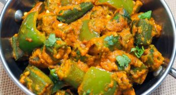 Okra Capsicum Curry : బెండ‌కాయ‌, క్యాప్సికం క‌లిపి ఇలా కూర చేస్తే.. ఎంతో ఇష్టంగా తింటారు..!