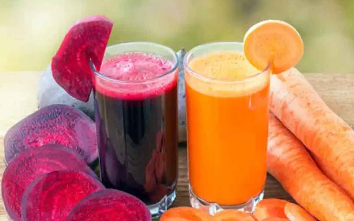 Carrot And Beetroot Juice In Winter works like medicine 