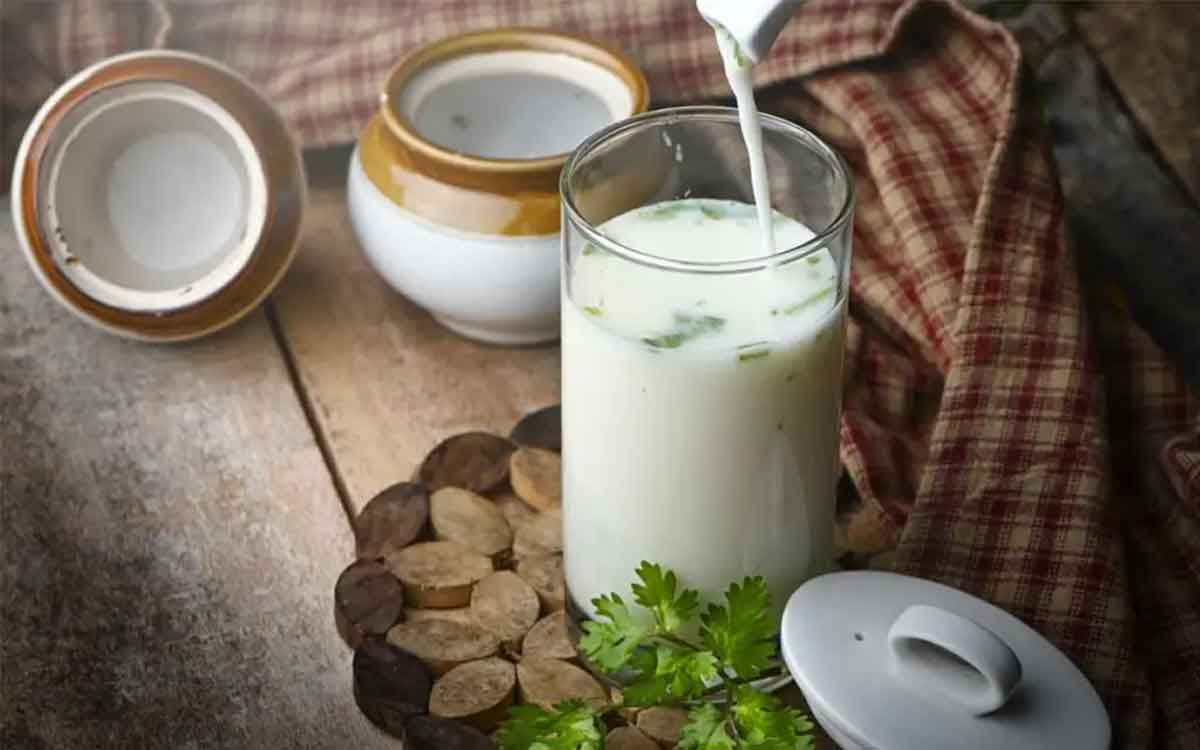 take one glass of buttermilk daily for many benefits 