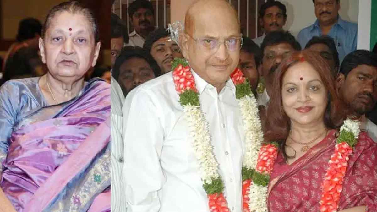 why krishna married vijaya nirmala 