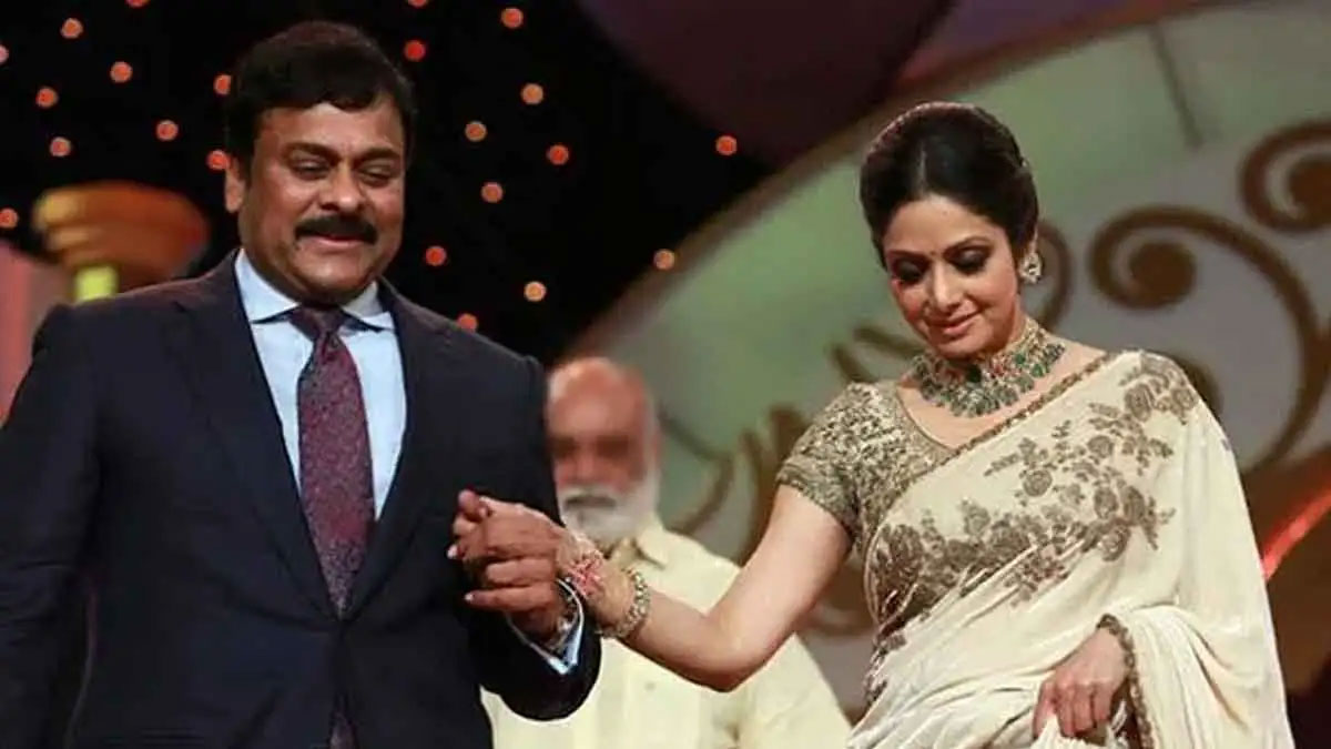 chiranjeevi got loss because or sridevi 