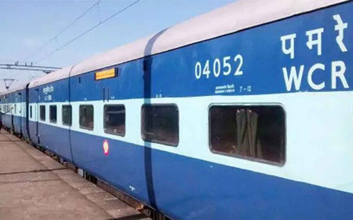 why some of the indian trains in blue color 