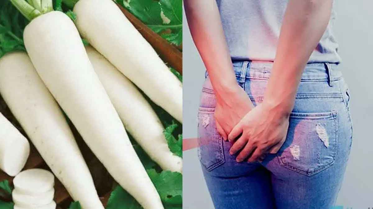 radish reduces piles effectively 