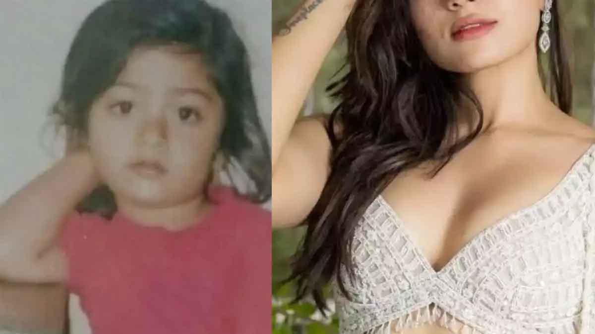 rashmika mandanna childhood photo viral 