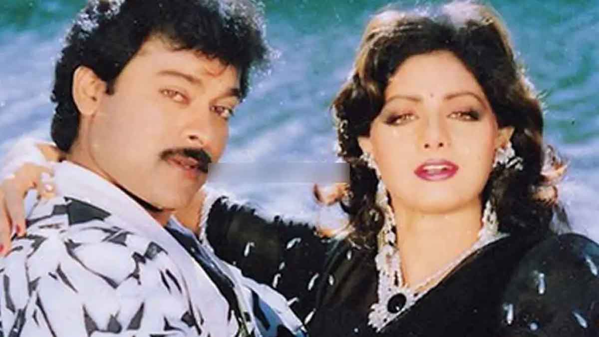 sridevi behavior with chiranjeevi is not good 