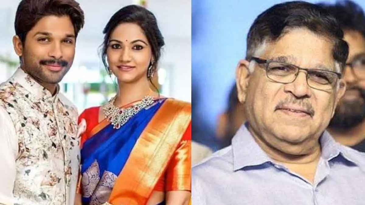 this is the reason why allu aravind married his son to sneha reddy 