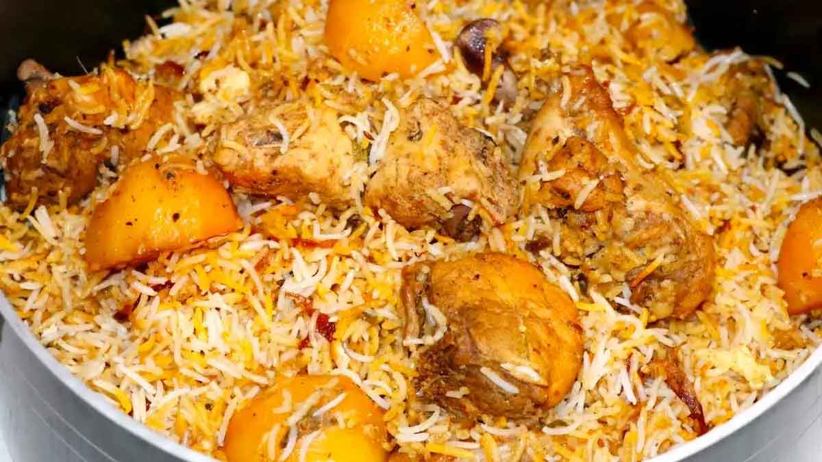 Aloo Chicken Biryani recipe make in this method 