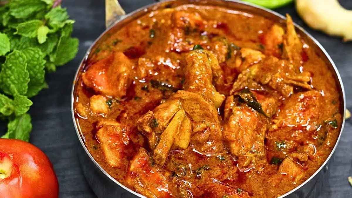 how to make chicken curry for bagara rice 