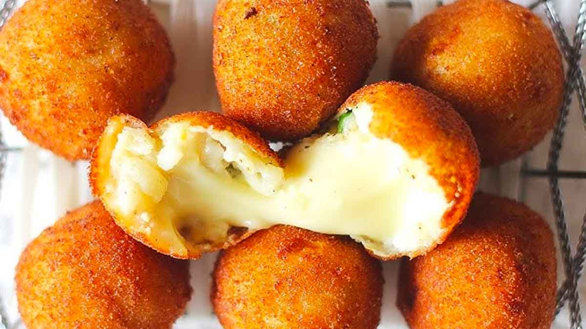 crispy corn cheese balls recipe in telugu make in this method 