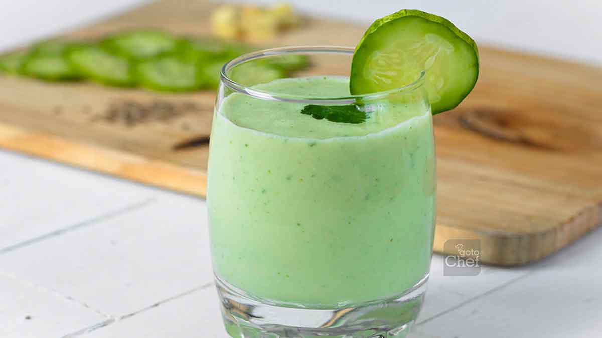 cucumber lassi how to make this 