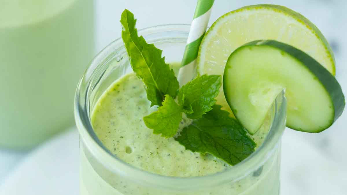 cucumber smoothie how to make it 