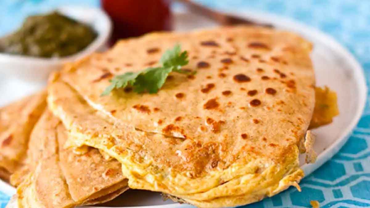 egg masala paratha recipe in telugu 