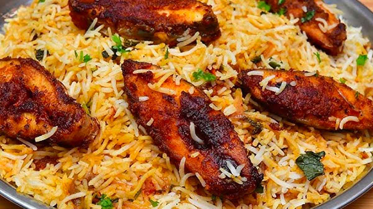 how to make fish biryani recipe is here 