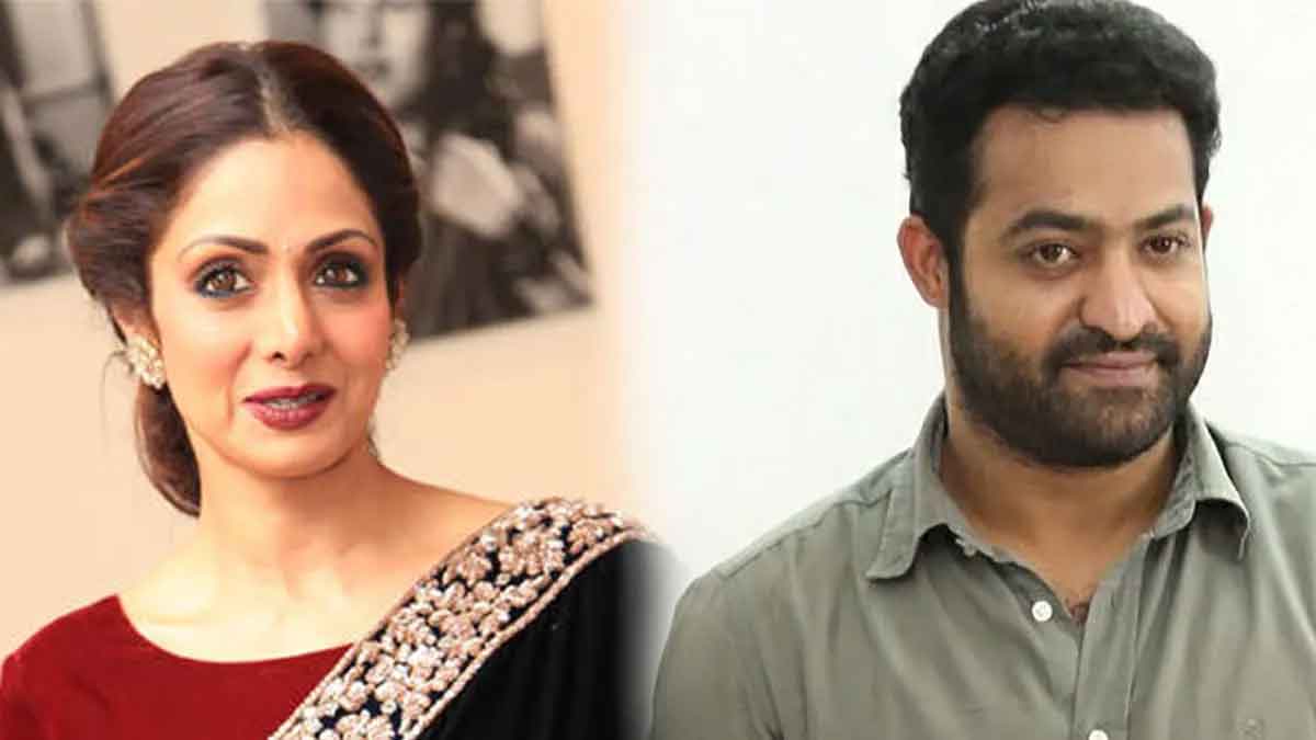 what sridevi told to jr ntr before her death 