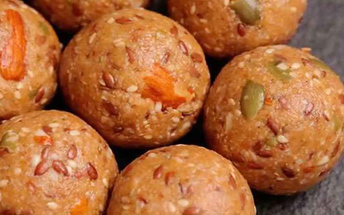 taking this laddu gives many wonderful health benefits 