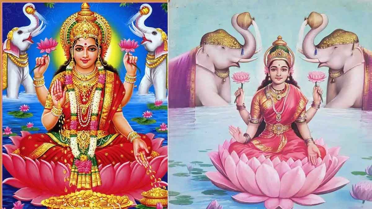 do not make these mistakes while putting lakshmi devi photo 