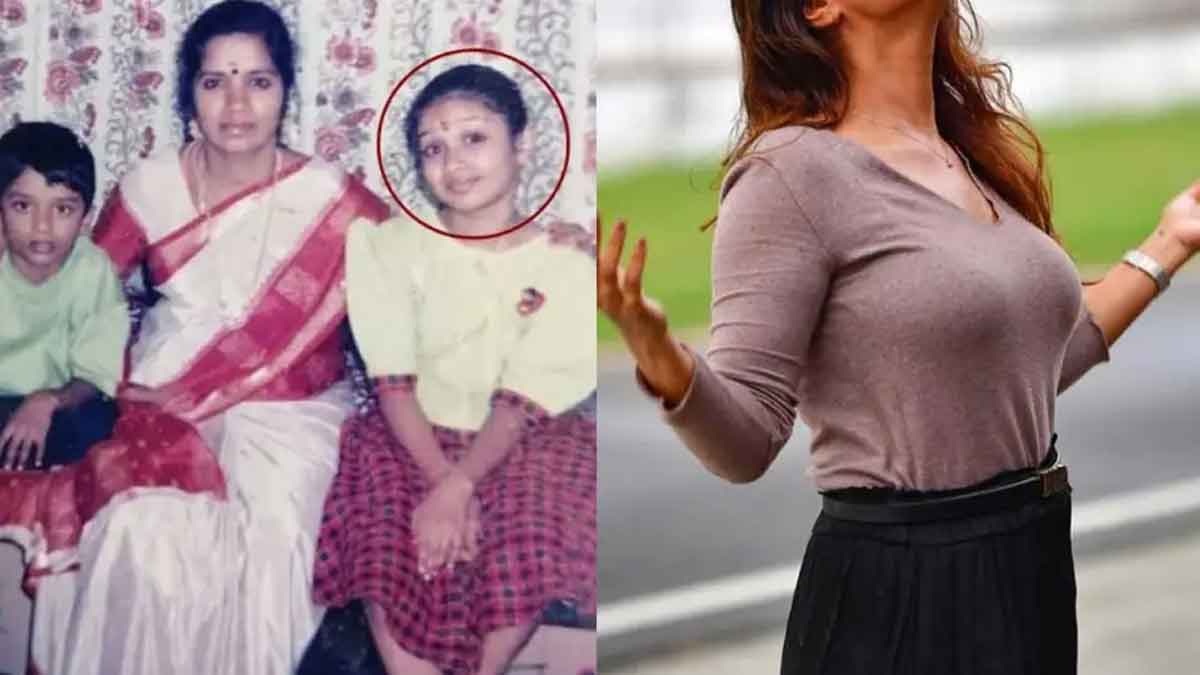 nivetha pethuraj child hood photo viral 