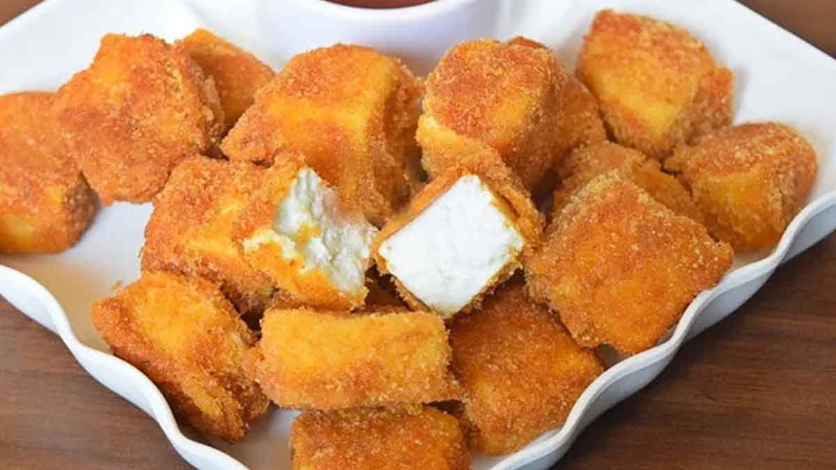 how to make paneer nuggets recipe in telugu 