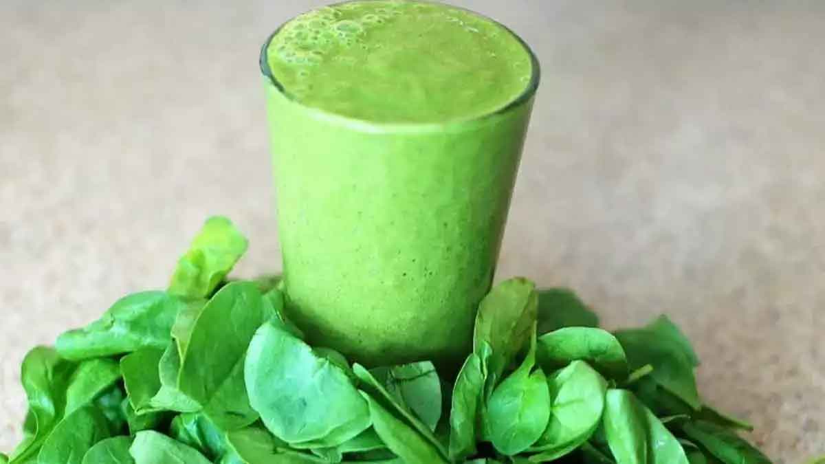 spinach juice wonderful health benefits 