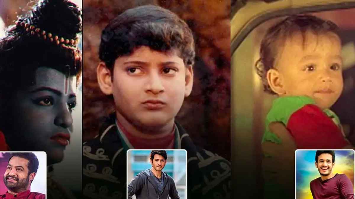 do you know that these actors were also acted as child artists 