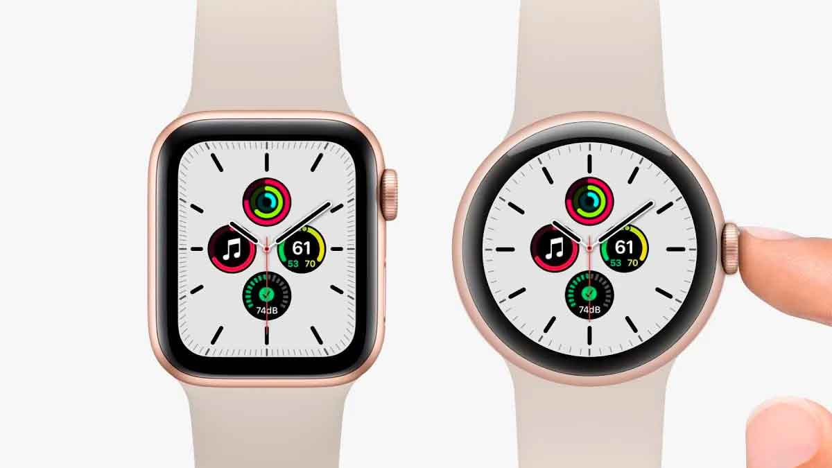 why apple watch is in rectangle shape 