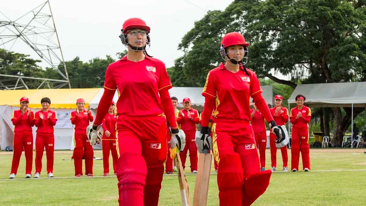 why china did not play cricket 