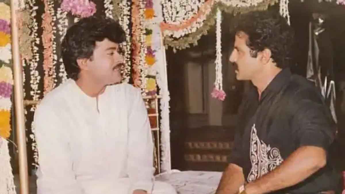 Chiranjeevi Balakrishna Photo do you know the story behind it