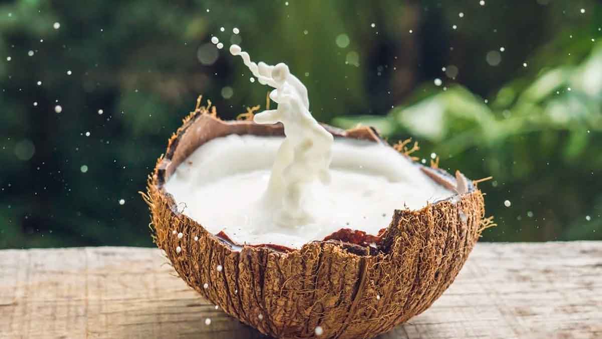 you can get both health and beauty with coconut milk