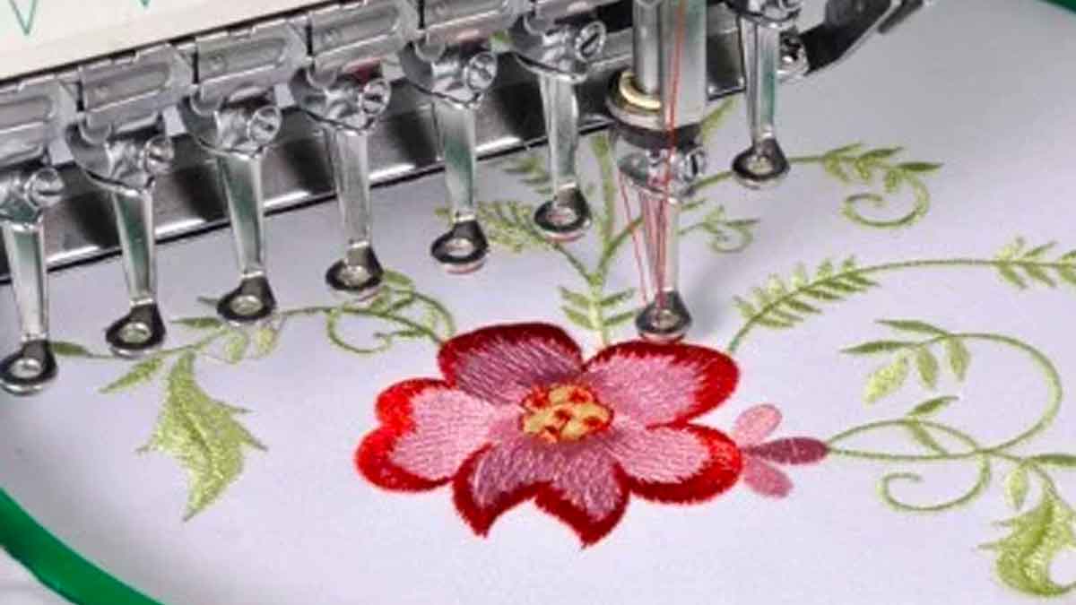 computer embroidery business women can earn good income