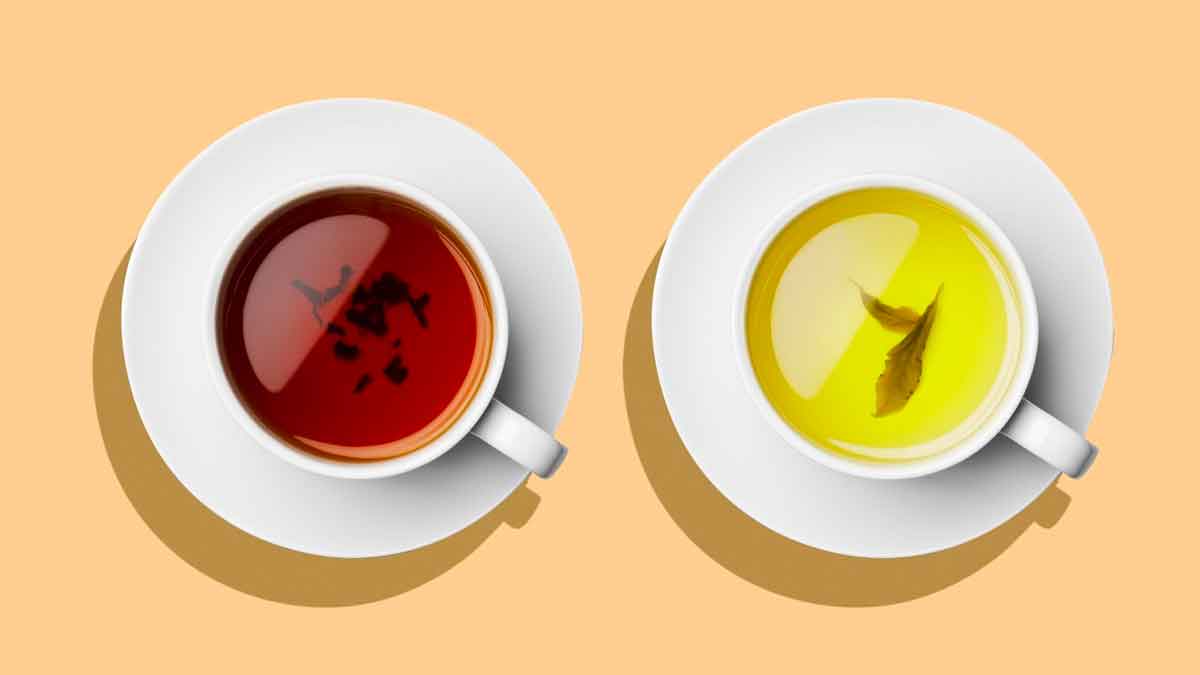 green tea vs black tea which one is healthy for our body 