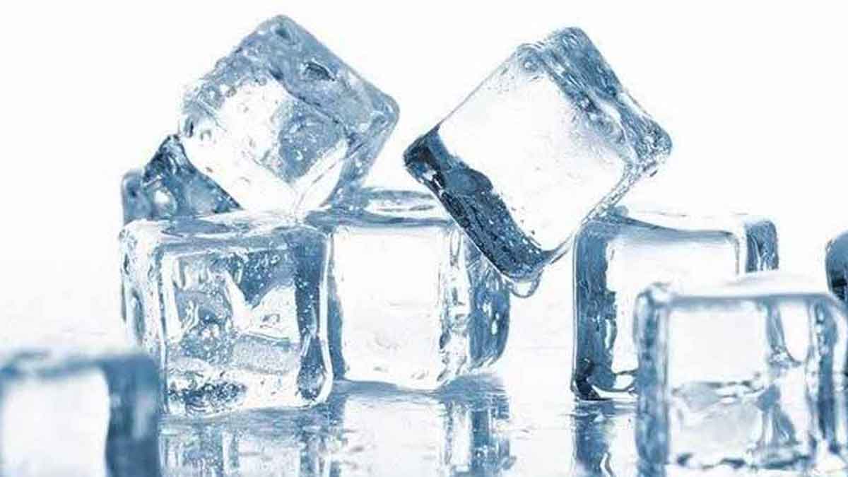 beauty tips using ice cubes