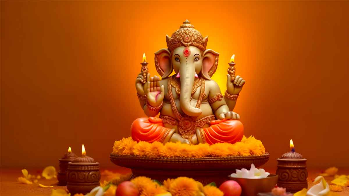 why lord ganesha got elephant face