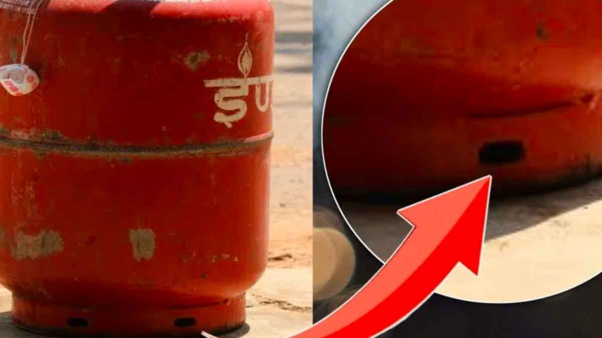 why lpg cylinder has holes 