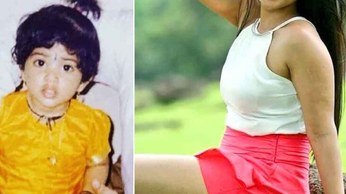 megha akash childhood photo viral 