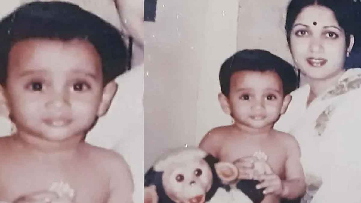 nikhil childhood photo became viral 