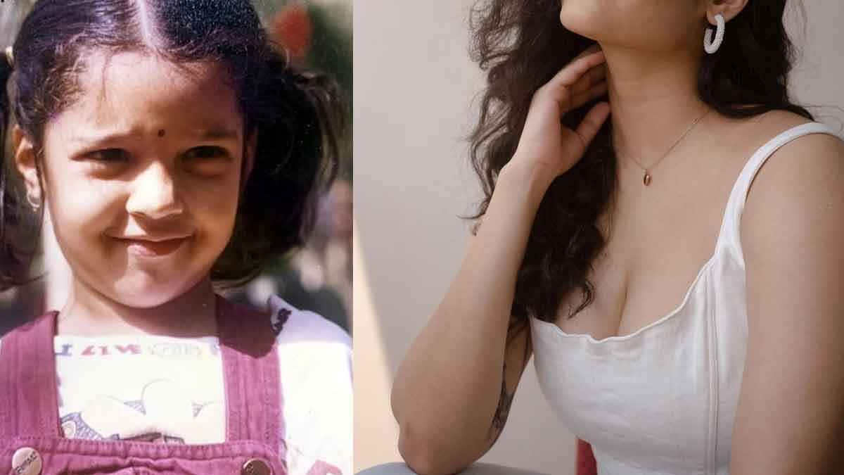 rithika singh child hood photo viral 