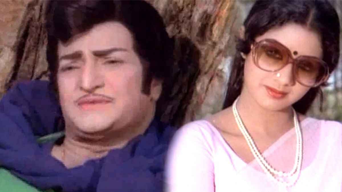 sr ntr removed sridevi from this movie 