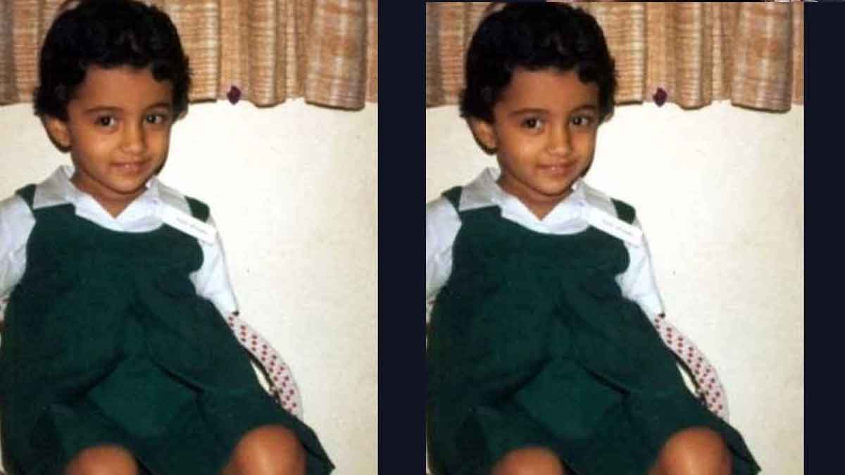 trisha childhood photo viral 