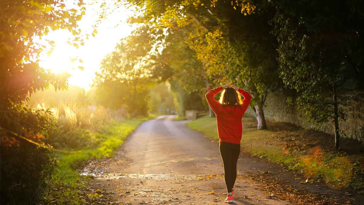 if you do not have time for walking then do it for 12 minutes 