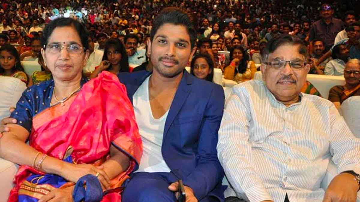 allu arjun mother put this condition to his wife sneha reddy 