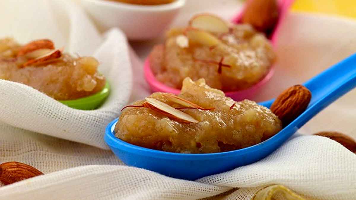 here it is how to make almond halwa 