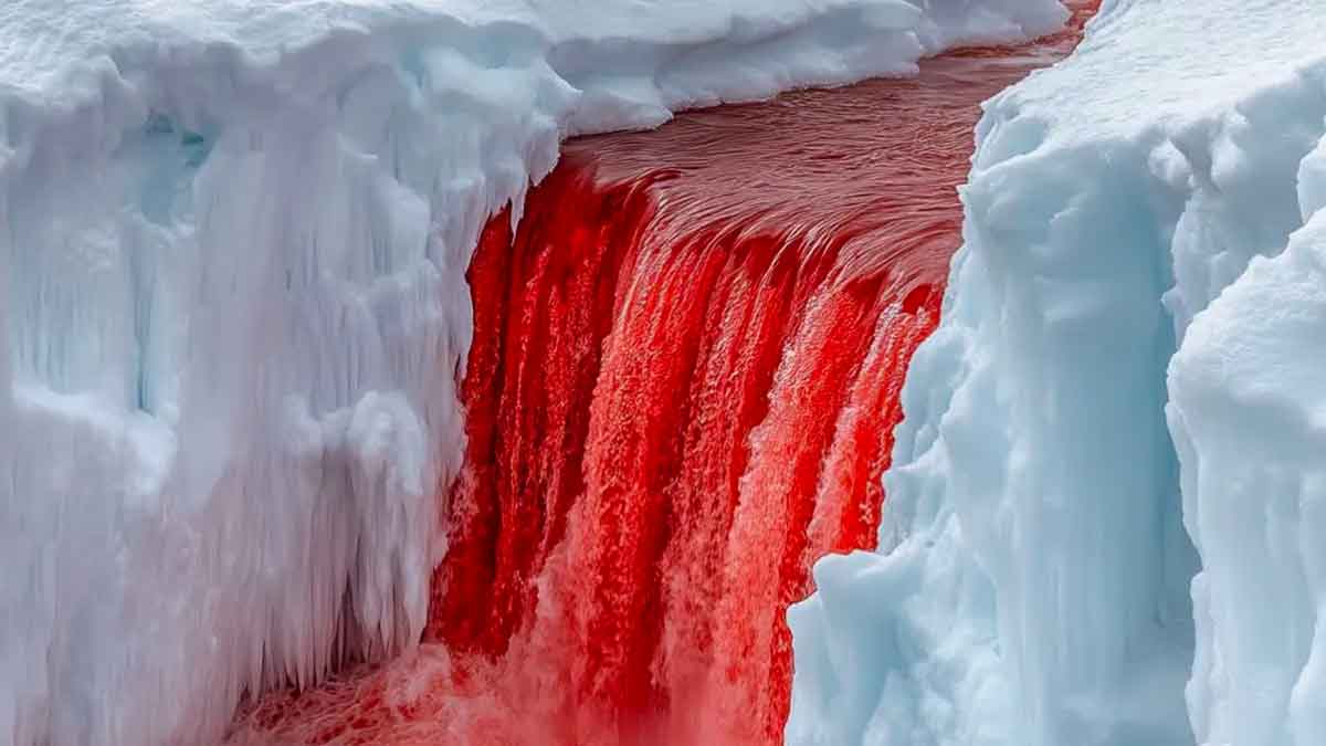 antarctica red waterfall do you know this about it 