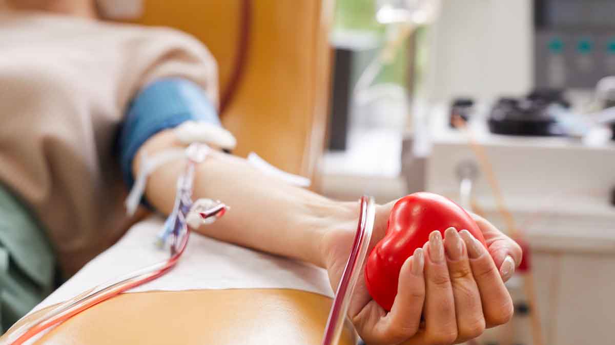 do blood donation regularly so that your heart will be healthy 