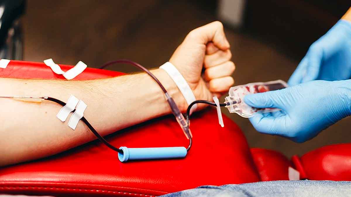 do you know giving blood donation reduces body weight 